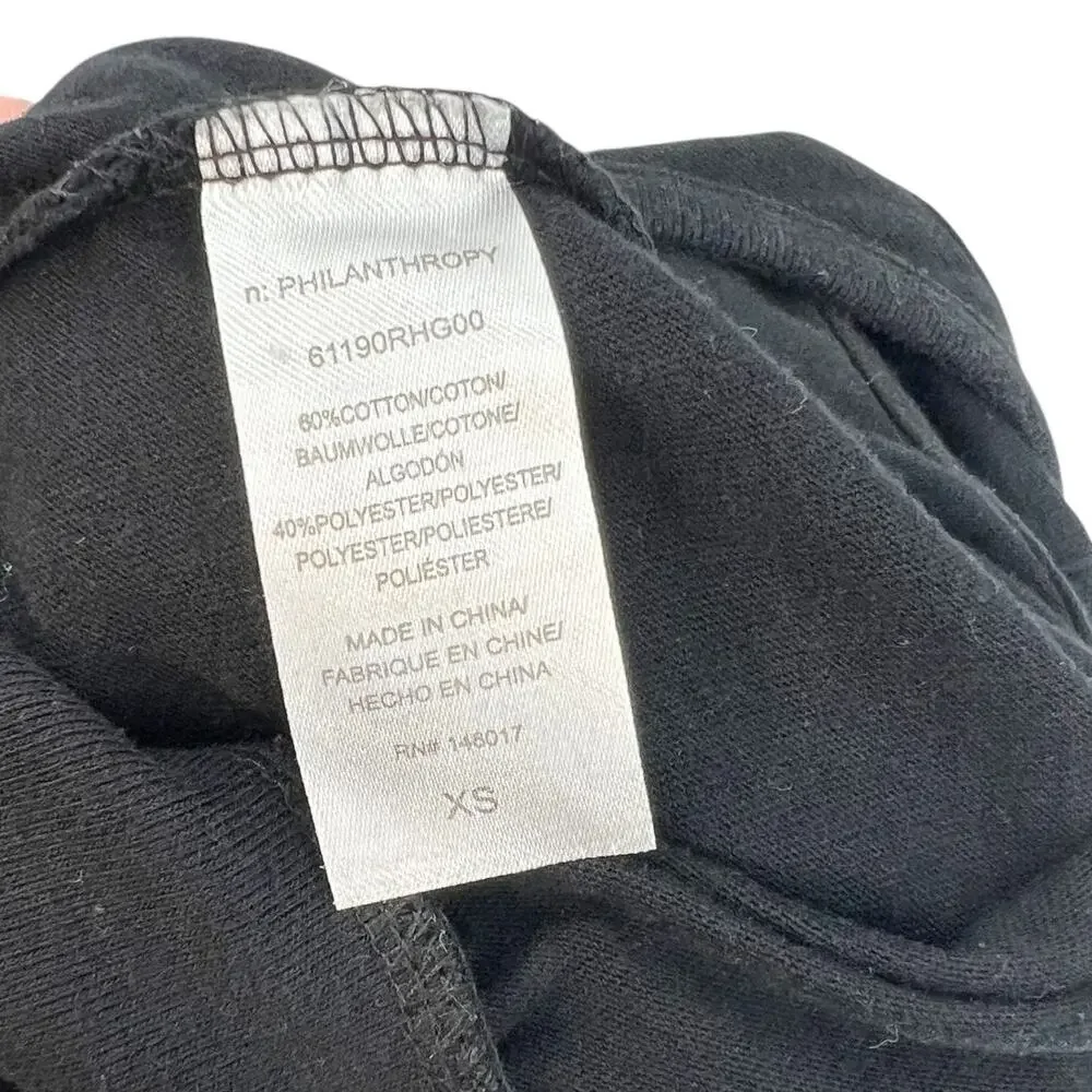 n:Philanthropy Griffith Jumpsuit‎ Zippered Drawstring-Waist Jogger Black Size XS - Picture 13 of 14